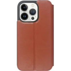 Puzdro RhinoTech FLIP Eco pre Apple iPhone 14 Pro Max, hnedé