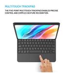 Puzdro s bezdrôtovou klávesnicou FIXED Typee pre Apple iPad Pro 11" (2018-2022)/iPad Air (2020-2025), CZ, čierne