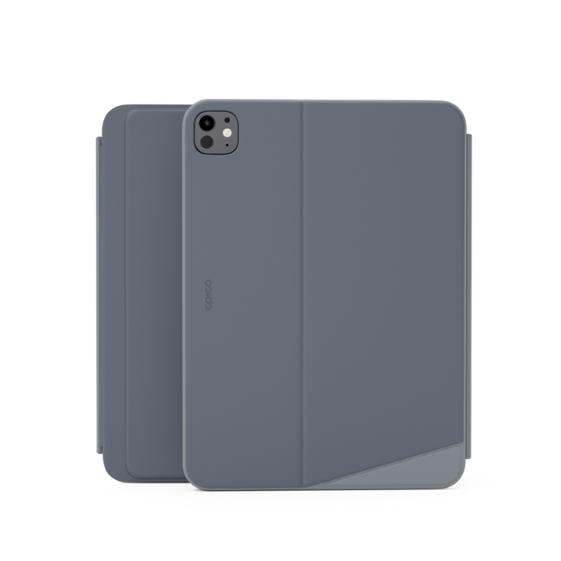 Puzdro s podsvietenou klávesnicou Epico pre Apple iPad Pro 11" (M4) - ČIERNE - sivé