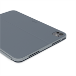 Puzdro s podsvietenou klávesnicou Epico pre Apple iPad Pro 11" (M4) - ČIERNE - sivé