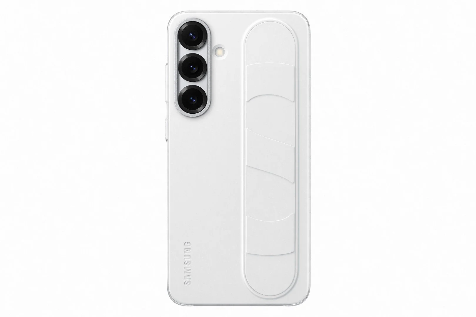 Puzdro Samsung Standing Grip Galaxy S25+ biele