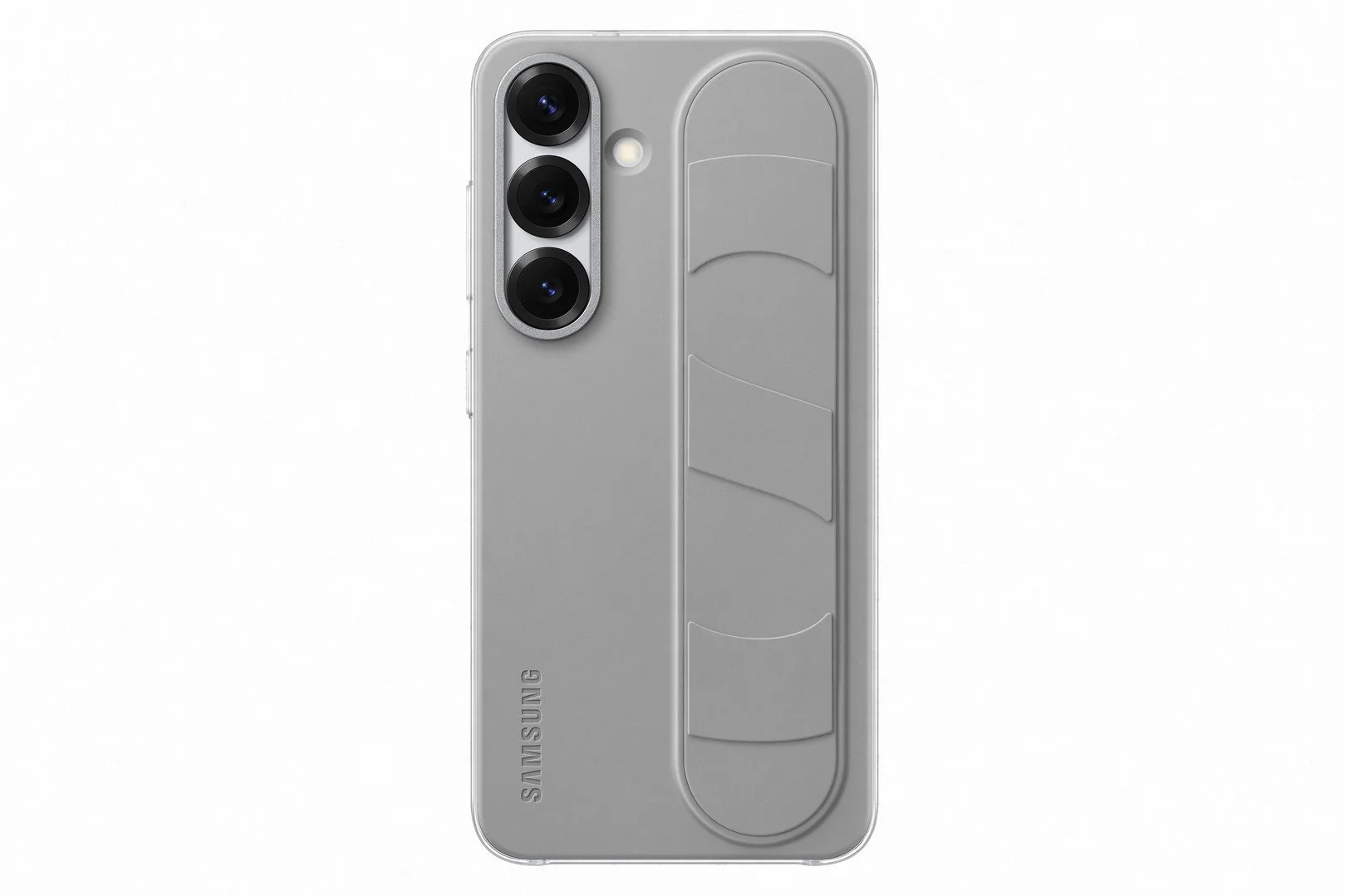 Puzdro Samsung Standing Grip pre Galaxy S25, sivé