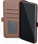 Puzdro Spello Flip Case pre Xiaomi Redmi Note 11s 5G – svetlohnedé