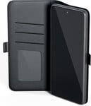 Puzdro Spello Flip pre Xiaomi Redmi 12C 4G – čierne