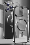 Puzdro Swissten Clear Jelly MagStick pre Apple iPhone 11, čierne