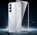 Puzdro Swissten Clear Jelly pre Samsung Galaxy A36 5G, priehľadné