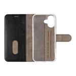 Puzdro typu kniha FIXED Opus pre Apple iPhone 17, čierne