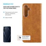 Puzdro typu kniha FIXED Opus pre Samsung Galaxy A16 4G/5G, hnedé