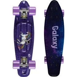 QKIDS Skateboard GALAXY jednorožci