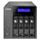 QNAP TS-419P, 4-bay Turbo NAS Server; RAID 0,1,5,6; 3xUSB; 2xGLAN; 2x e-SATA