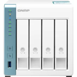 QNAP TS-431K (4 jadrá 1,7 GHz / 1 GB RAM DD3 / 4x SATA / 2x GbE / 3x USB 3.2 Gen1 / snímky)