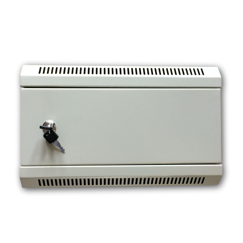 RACK DATACOM 10" nástenný rack 4U/140 mm (plech) sivý