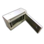 RACK DATACOM 10" nástenný rack 4U/140 mm (plech) sivý