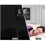Rádiom riadené nástenné hodiny TFA s češtinou a automatickým podsvietením - 60.4508