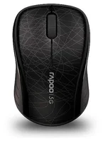 Rapoo 3100p Bezdrátová optická myš 5,8GHz. Bezkonkurenční výdrž baterie až 18 měsíců Black