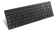 Rapoo E9070 Velmi tenká bezdrátová klávesnice, s bezkonkurenční výdrží baterie – 24měsíců (Black)