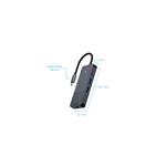 Rapoo UCM-2004 Multiportový adaptér USB-C 8 v 1