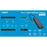 Rapoo UCM-2005 10-in-1 USB-C Multiport Adapter
