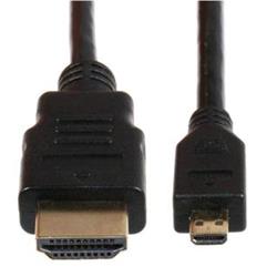 Raspberry Pi kabel Joy-It propojovací Micro HDMI (M) na HDMI (M), 3m K-1481-3M - Kabely + redukce