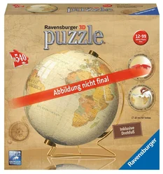 Ravensburger - Starodávný glóbus 3D, 540 dílků