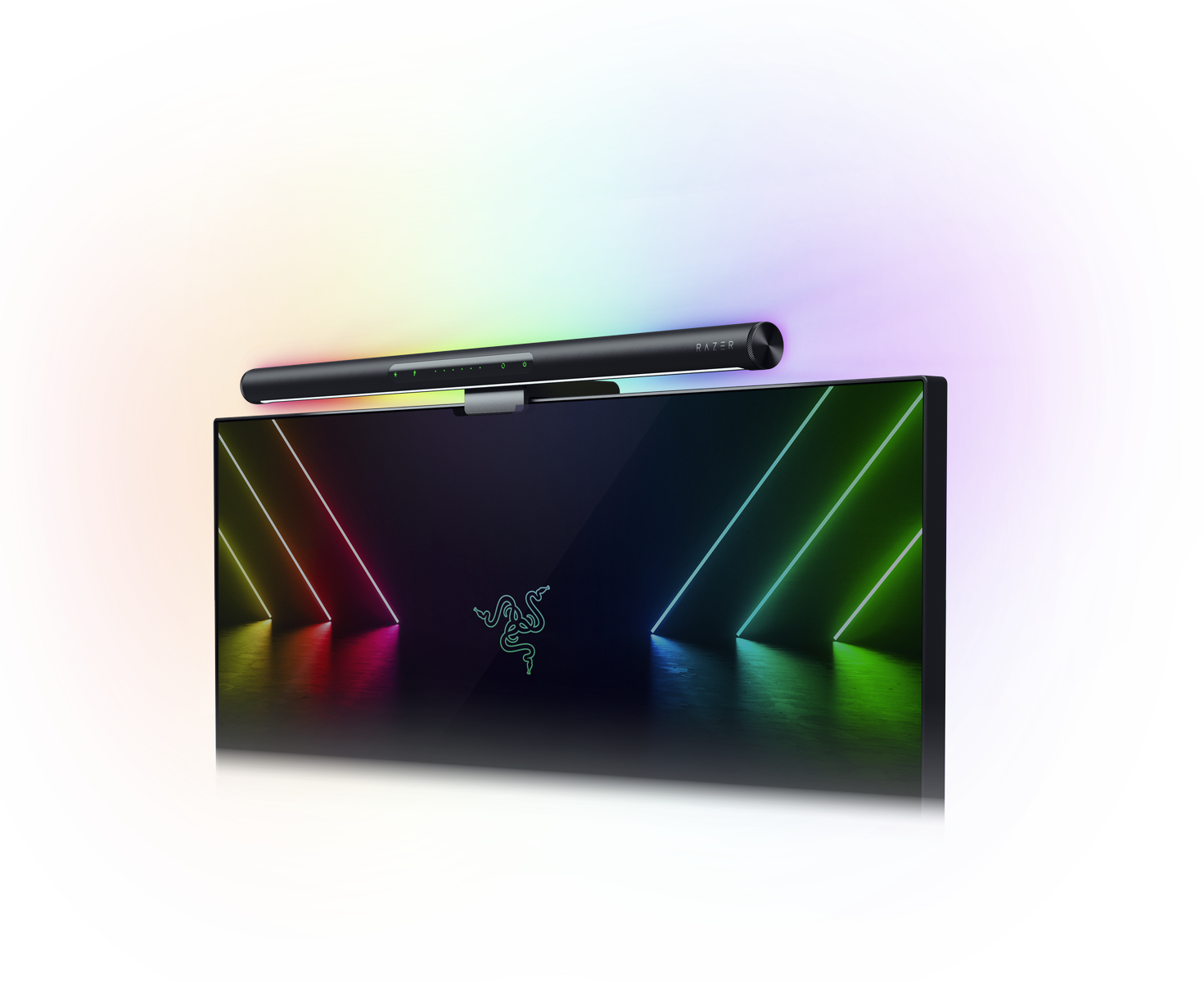 Razer Aether, svetlo monitora
