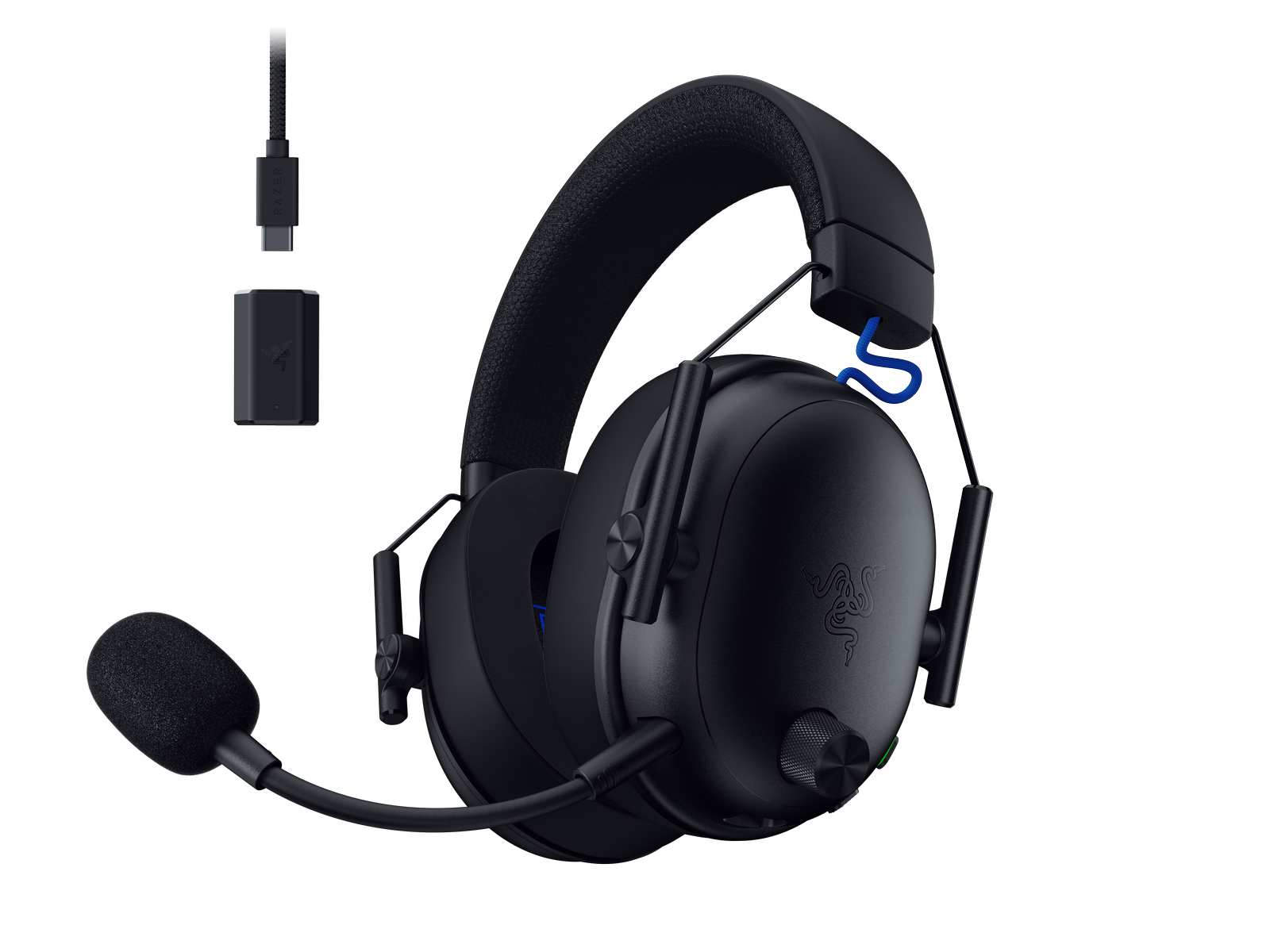 Razer BlackShark V3 pre PlayStation - čierny