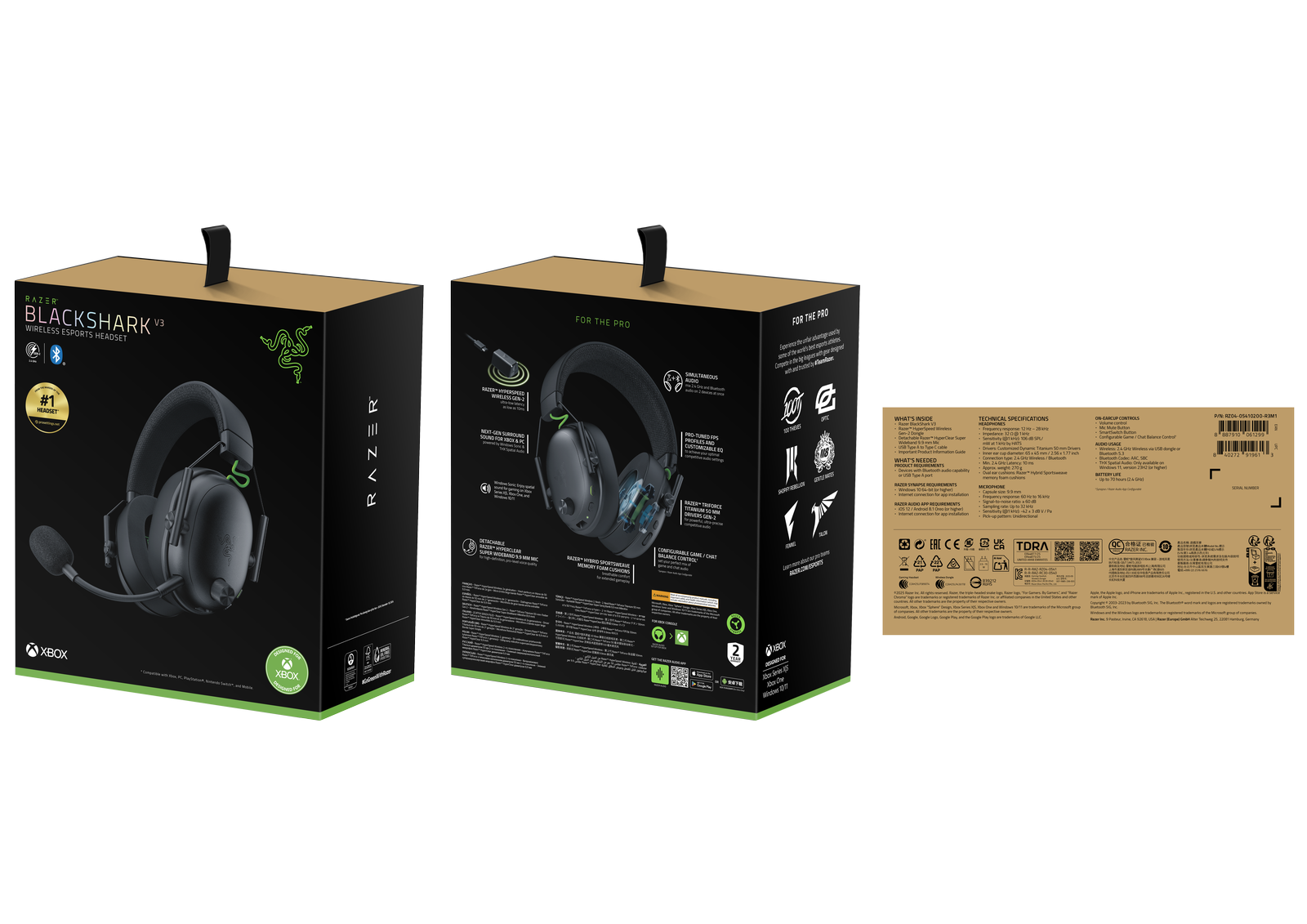 Razer BlackShark V3 pre Xbox