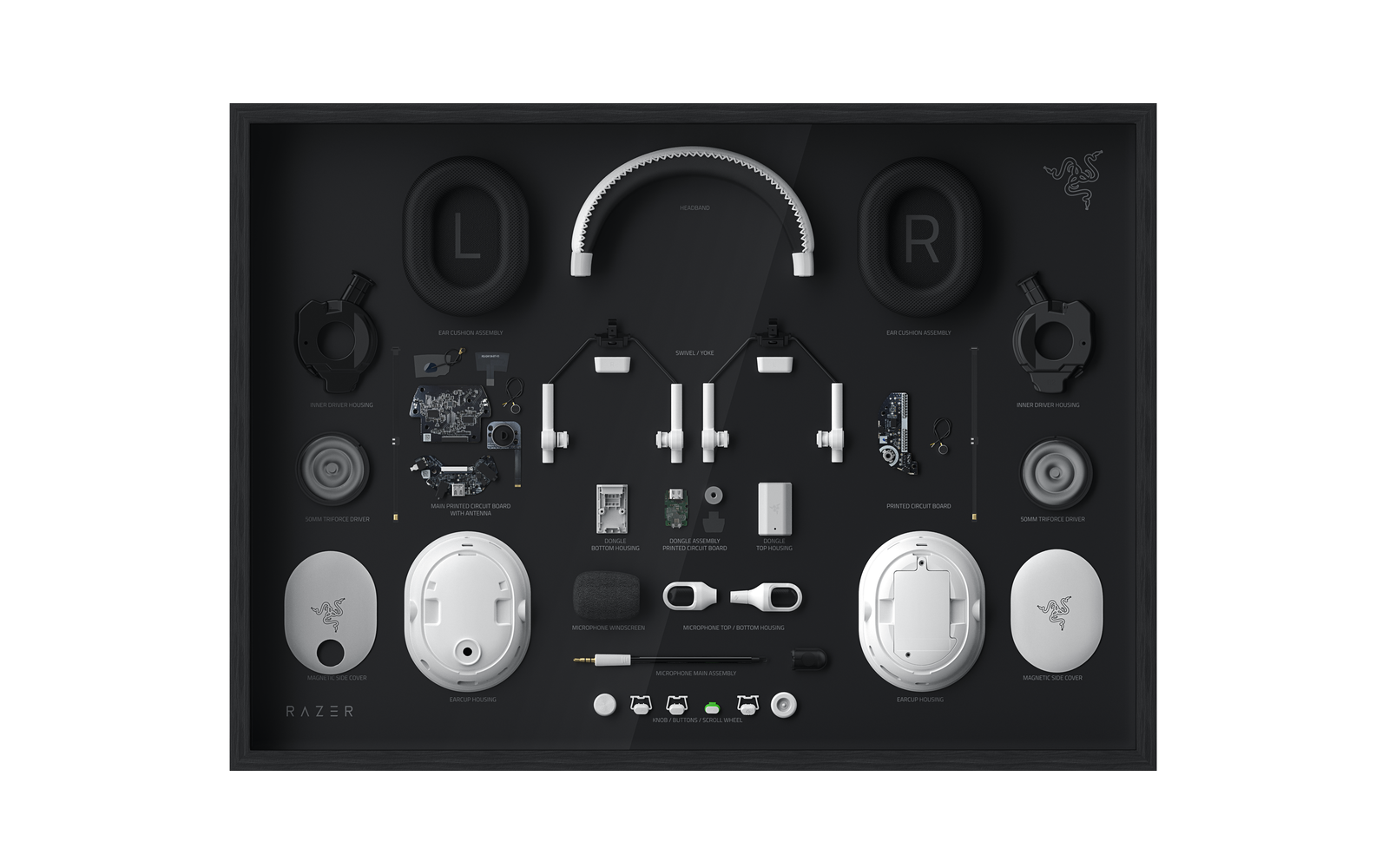 Razer BlackShark V3 Pro - biely