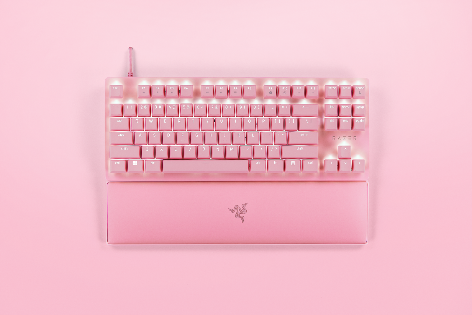 Razer Huntsman V2 Tenkeyless Quartz (Red Switch), USA