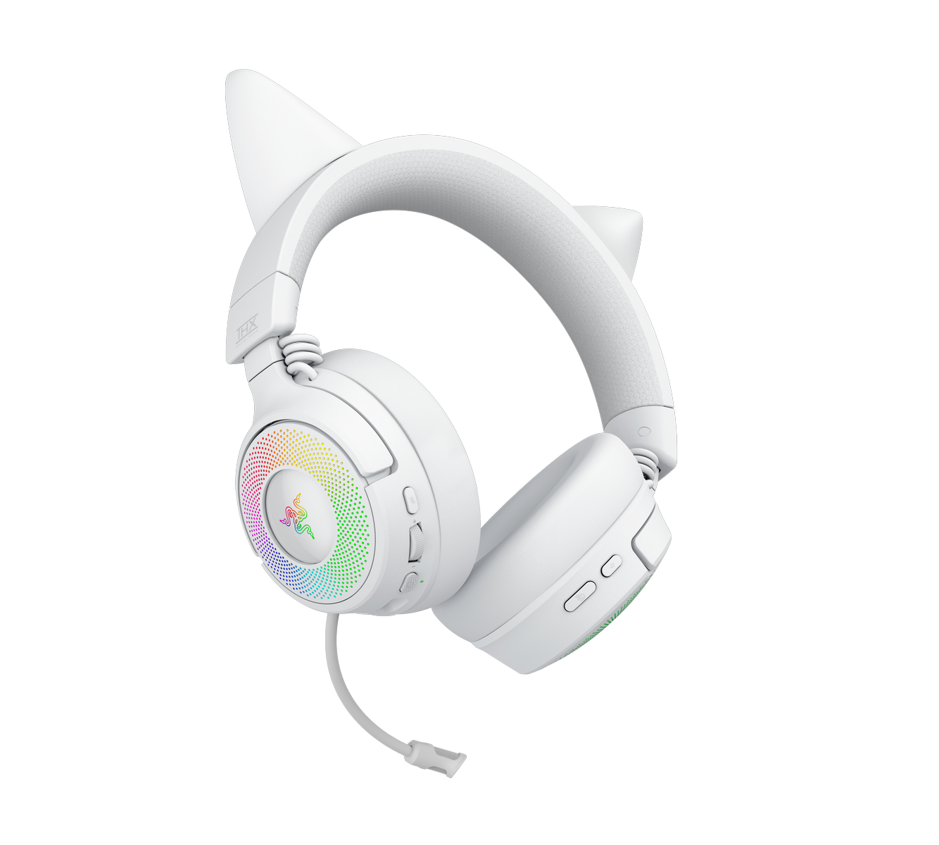 Razer Kraken Kitty V3 Pro - biely