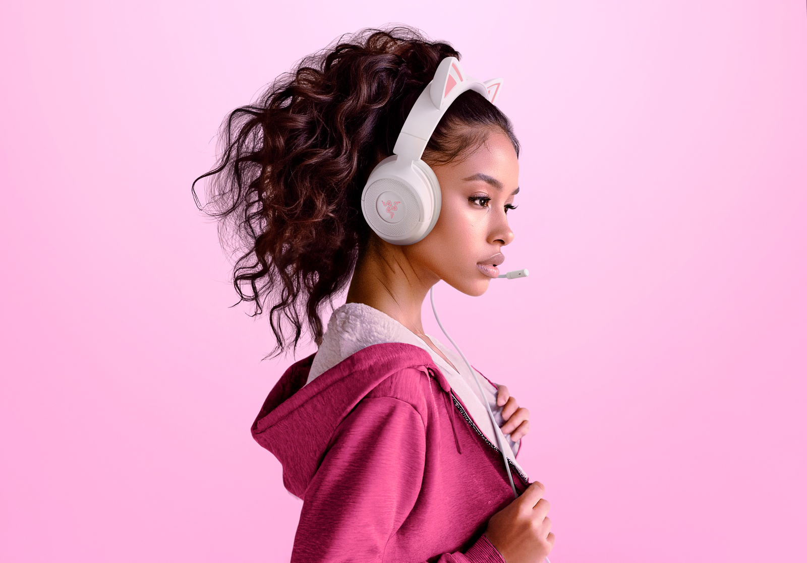 Razer Kraken Kitty V3 X - White