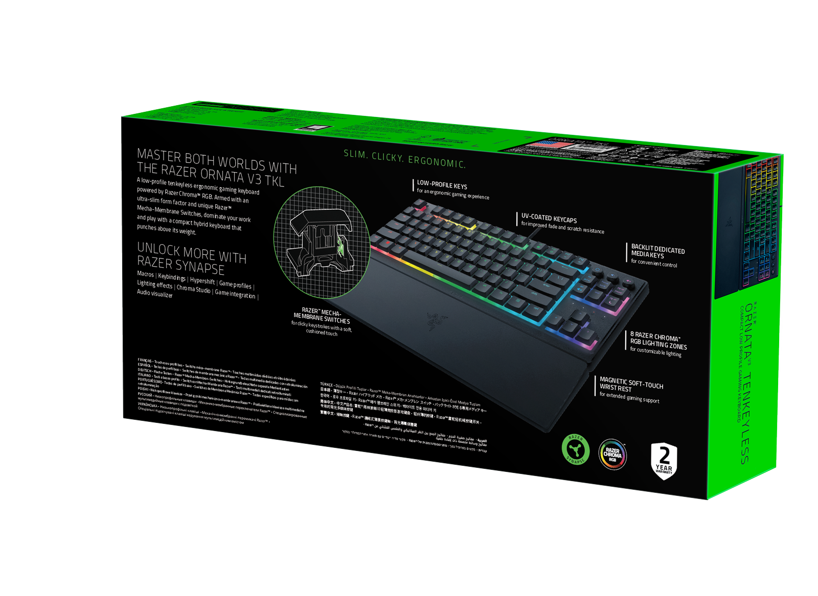Razer Ornata V3 Tenkeyless, USA
