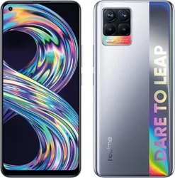 Realme 8 64GB Cyber Silver RMX3085SL4 - Mobilní telefony