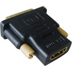 Redukce HDMI na DVI, F/M, zlacené kontakty, černá
