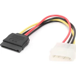 Redukcia napájania Gembird molex na SATA, 15 cm