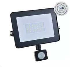 Reflektor Geti LED GLF30P 30W so senzorom PIR