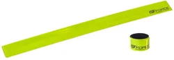 reflexní pásek FORCE samonavíjecí 38 cm - žlutý