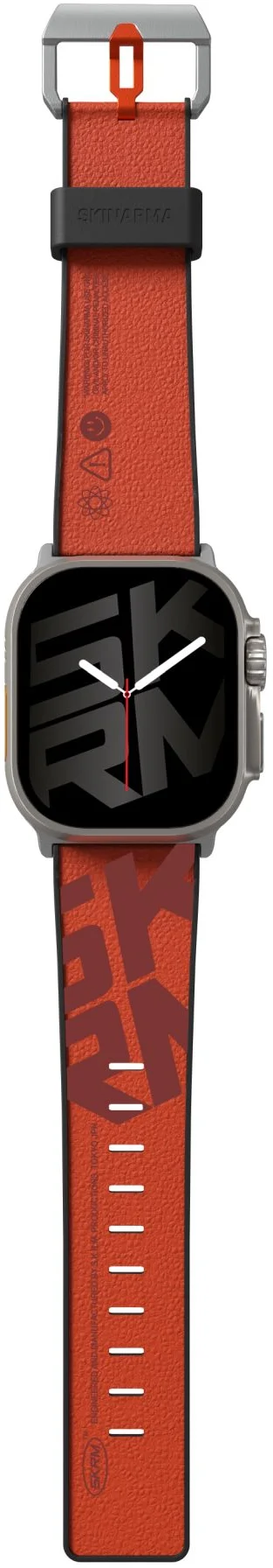 Remienok SKINARMA Spunk pre Apple Watch 49/45/44/42 mm, oranžový