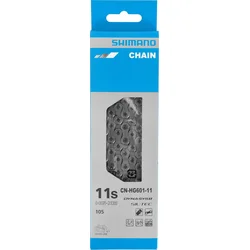 Řetěz SHIMANO MTB/Sil/E-bike CN-HG601 - 11 rychlostí - 116 článků s čepem servis balení = 20 ks
