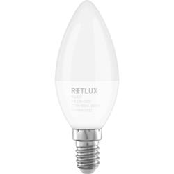 Retlux RLL 431 C37 E14 LED žiarovka 8W