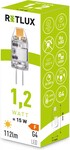 Retlux RLL 456 G4 LED žárovka 1,2 W