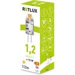Retlux RLL 456 G4 LED žiarovka 1,2 W