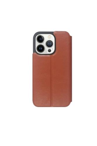 RhinoTech FLIP Eco Case pro Apple iPhone 14 Plus, hnědá
