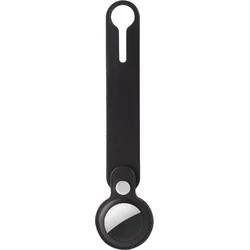 RhinoTech pouzdro PU s poutkem pro Apple AirTag, černá