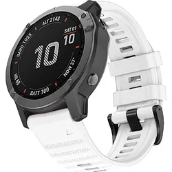 RhinoTech remienok pre Garmin QuickFit silikónový outdoorový 22mm biely