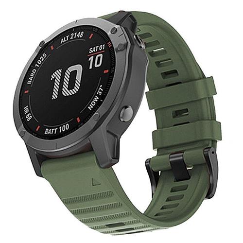RhinoTech remienok pre Garmin QuickFit silikónový outdoorový 26mm tmavozelený