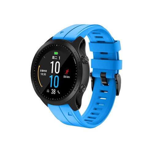 RhinoTech remienok pre Garmin QuickFit športový silikónový 26mm modrý