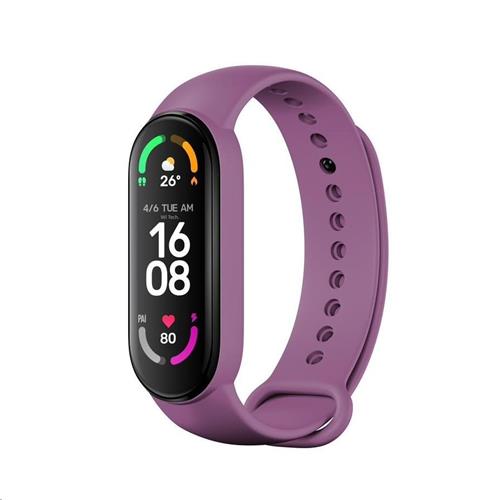 RhinoTech řemínek pro Xiaomi Mi Band 6, fialová