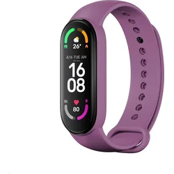 RhinoTech řemínek pro Xiaomi Mi Band 6, fialová