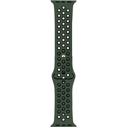 RhinoTech sportovní řemínek pro Apple Watch 42/44/45mm Olivovo-černá